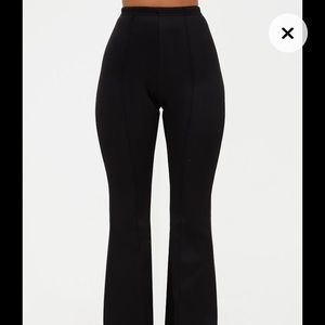 Plus size wide leg pants